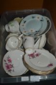 Vintage Pottery Plates, Saucers, etc. Including Ro