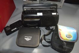 Goodmans Portable CD Player plus Hitachi Radio