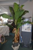 *Artificial Banana Tree and Planter