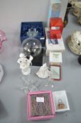 Decorative Items, Glassware, etc.