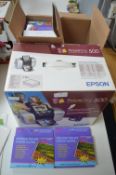 Epson Picturemate 500 Photo Printer plus Photo pap