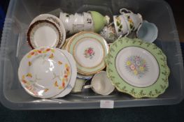 Assorted Vintage Cups, Saucers, and Plates Includi