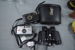 Omya 8x30 Binoculars plus Vintage Cameras