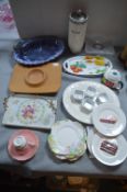 Vintage and Modern Pottery, Serving Dishes, Plates