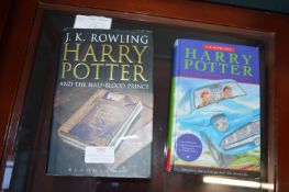 Two Harry Pottery First Editions