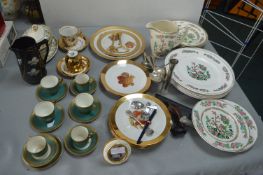 Pottery by Royal Doulton, etc. plus Cutlery