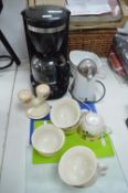 Kitchenware Including Coffee Machine and Grinder,