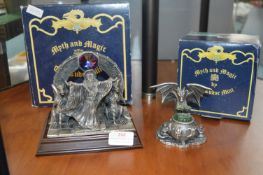 Two Myth & Magic Dragon Ornaments