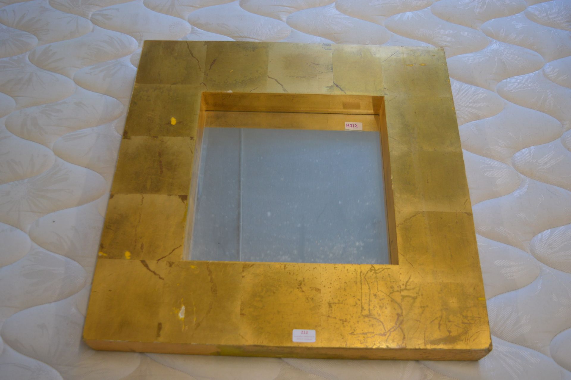 Chunky Gilt Framed Mirror