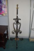Wrought Iron Decorative Standard Lamp