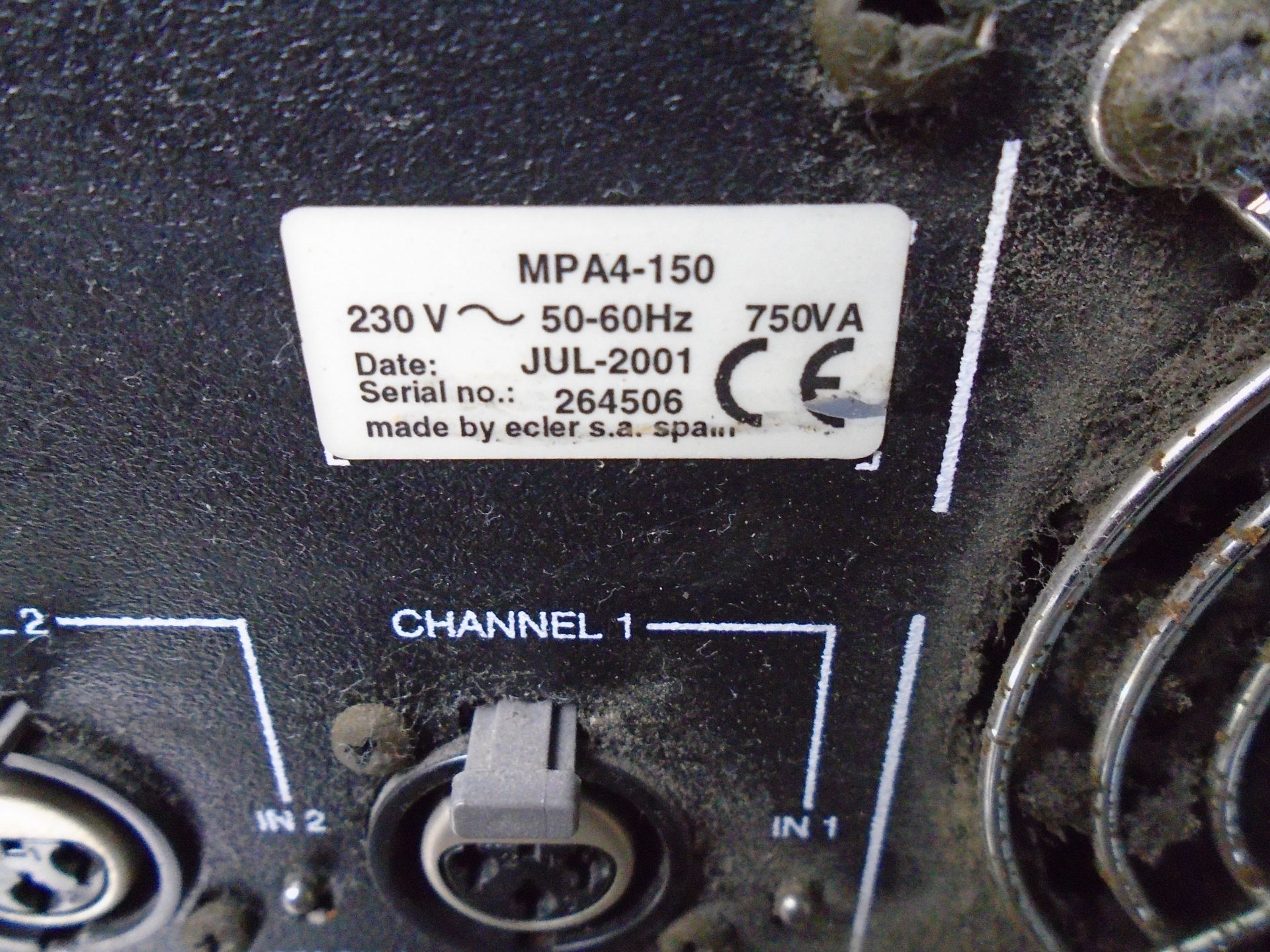 * Ecleree MPA 4-150 multichannel power amplifier - Image 3 of 4