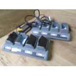 * 2 x UCL172-4 Quad Charger with 3 batteries