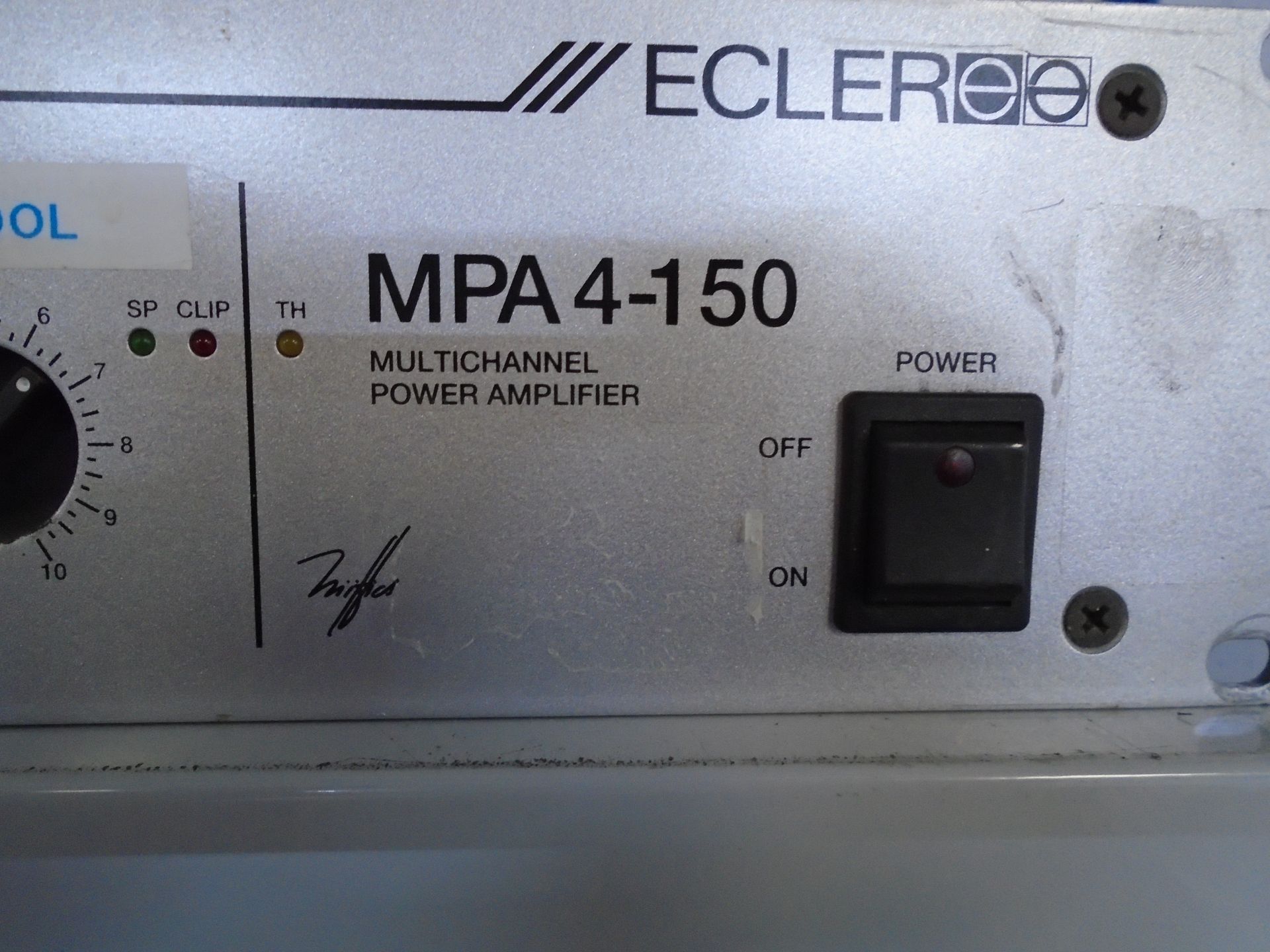 * Ecleree MPA 4-150 multichannel power amplifier - Image 4 of 4