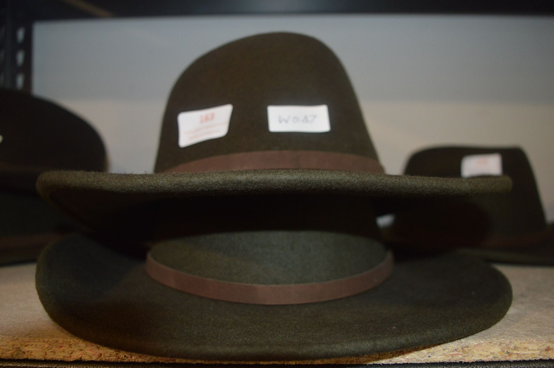 Two Eden Crushable Wool Felt Hats Size: XS