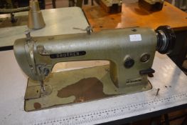 Brother DB2-D705-503 Sewing Machine on Table with Electric Motor