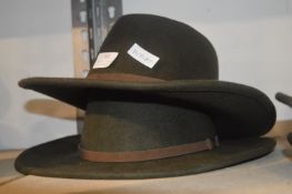 Two Eden Crushable Wool Felt Hats Size: XS