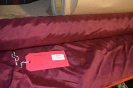 5ft wide Roll of Red Sateen