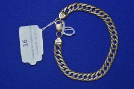 925 Sterling Silver Chain Bracelet 23g