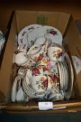 Vintage Royal Stafford China Cups, Saucers, Plates