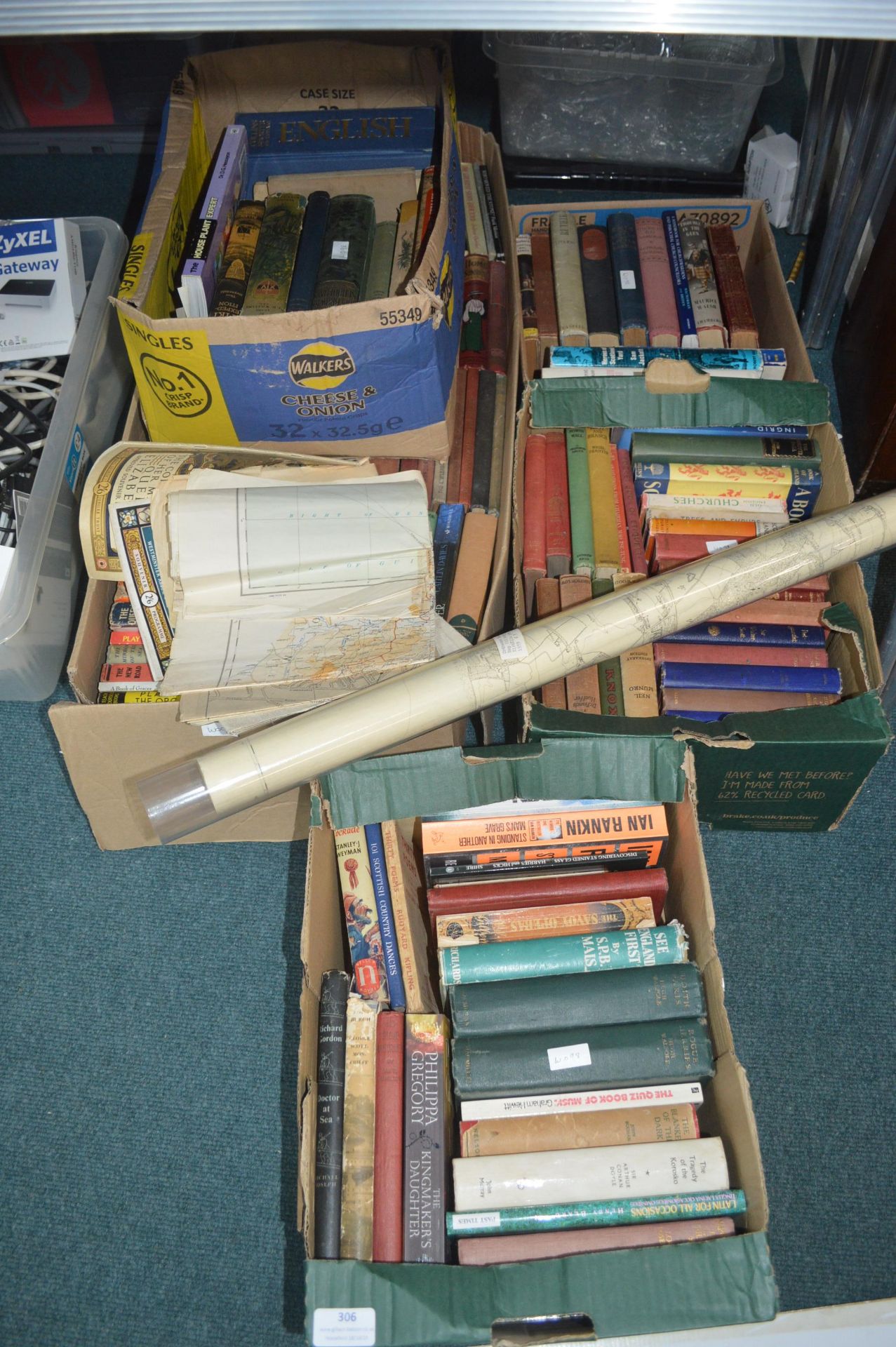 Four Boxes of Older Books