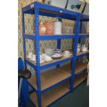 Blue Metal Shelving