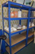 Blue Metal Shelving