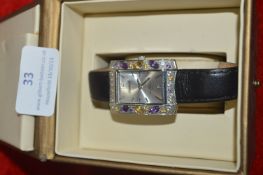 Ingersoll Ladies Wristwatch with Gemstones