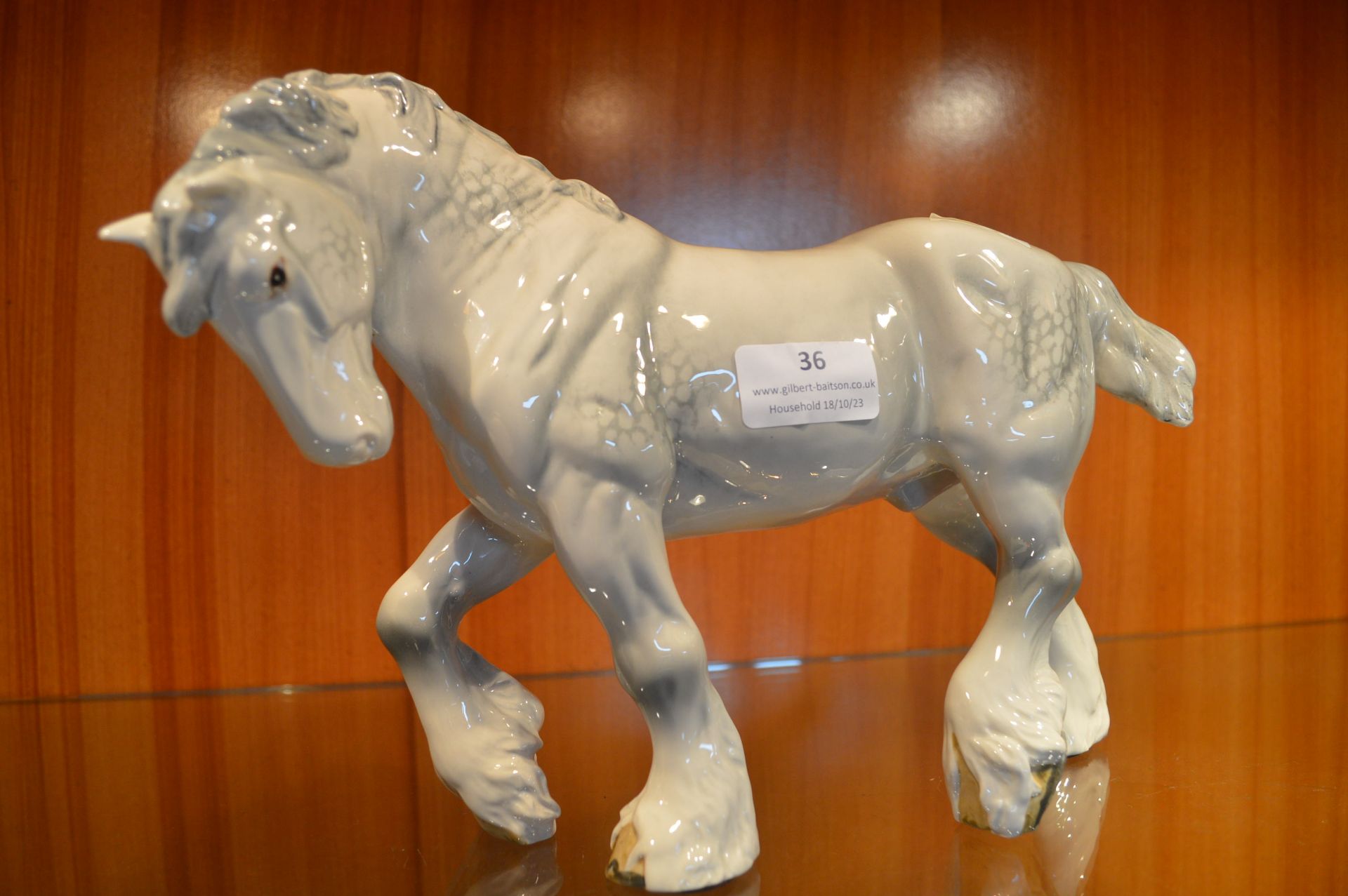 Beswick Dapple Grey Shire Horse