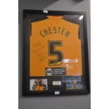 Hull City Signed Football Shirt No.05 James Cheste
