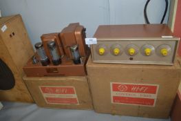 BTH Vintage Hi Fi Valve Power Amplifier and Contro