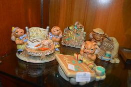 Four Pendelfin Events Pieces