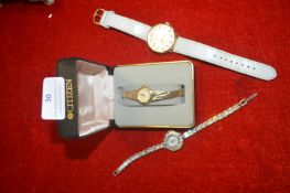 Citizen Ladies Wristwatch plus Two Others