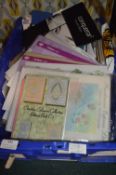 Large Quantity of Card Making Paper, Blanks, etc.