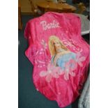 Barbie Plush Throw