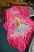 Barbie Plush Throw