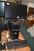 *Compaq Desktop Computer with Dell Monitor, and Lo