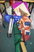 Christmas Gift Bags, Easel, Tripod, etc.