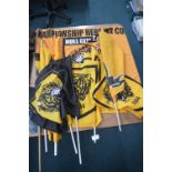 Nine Hull City Tigers Flags