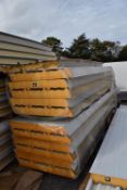 *Two Sheets of Insulated Cladding ~100mm thick, 3m and 5m long (Collection Only, No P&P Available)