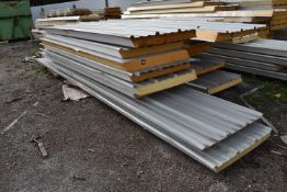 *Eight Sheets of Insulated Cladding ~120mm (up to 7m long) (Collection Only, No P&P Available)