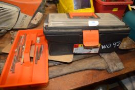 Keter Toolbox with Various Screws
