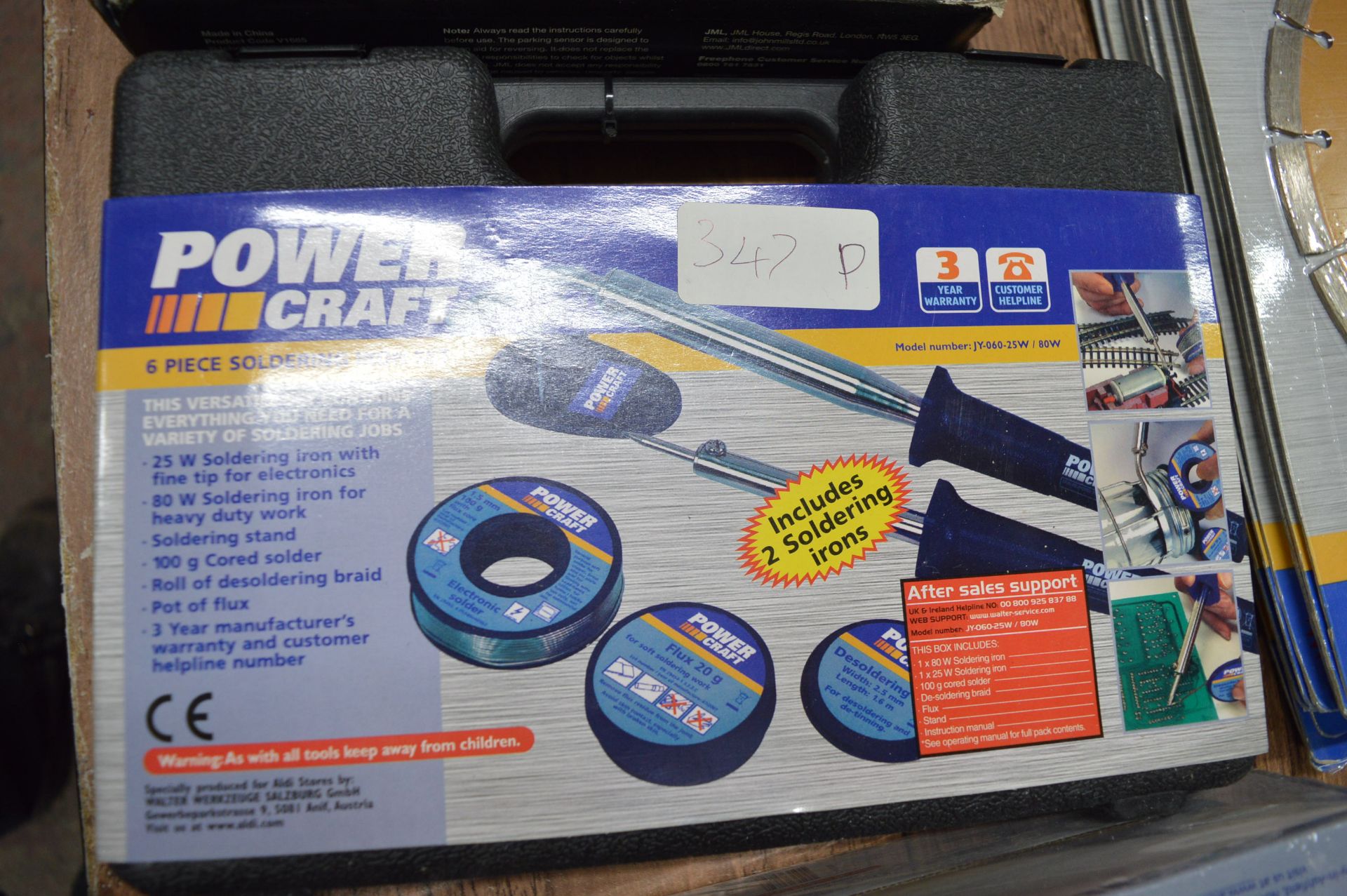 Power Craft 6pc Soldering Iron Set