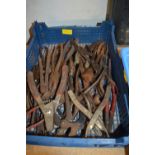 Quantity of Assorted Pliers, Snips, etc.