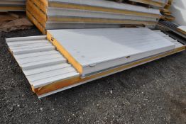 *~14 Sheets of Insulated Cladding ~100mm thick (up to 7m long) (Collection Only, No P&P Available)