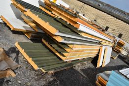 *Ten Sheets of Insulated Cladding ~100mm thick (up to 7m long) (Collection Only, No P&P Available)