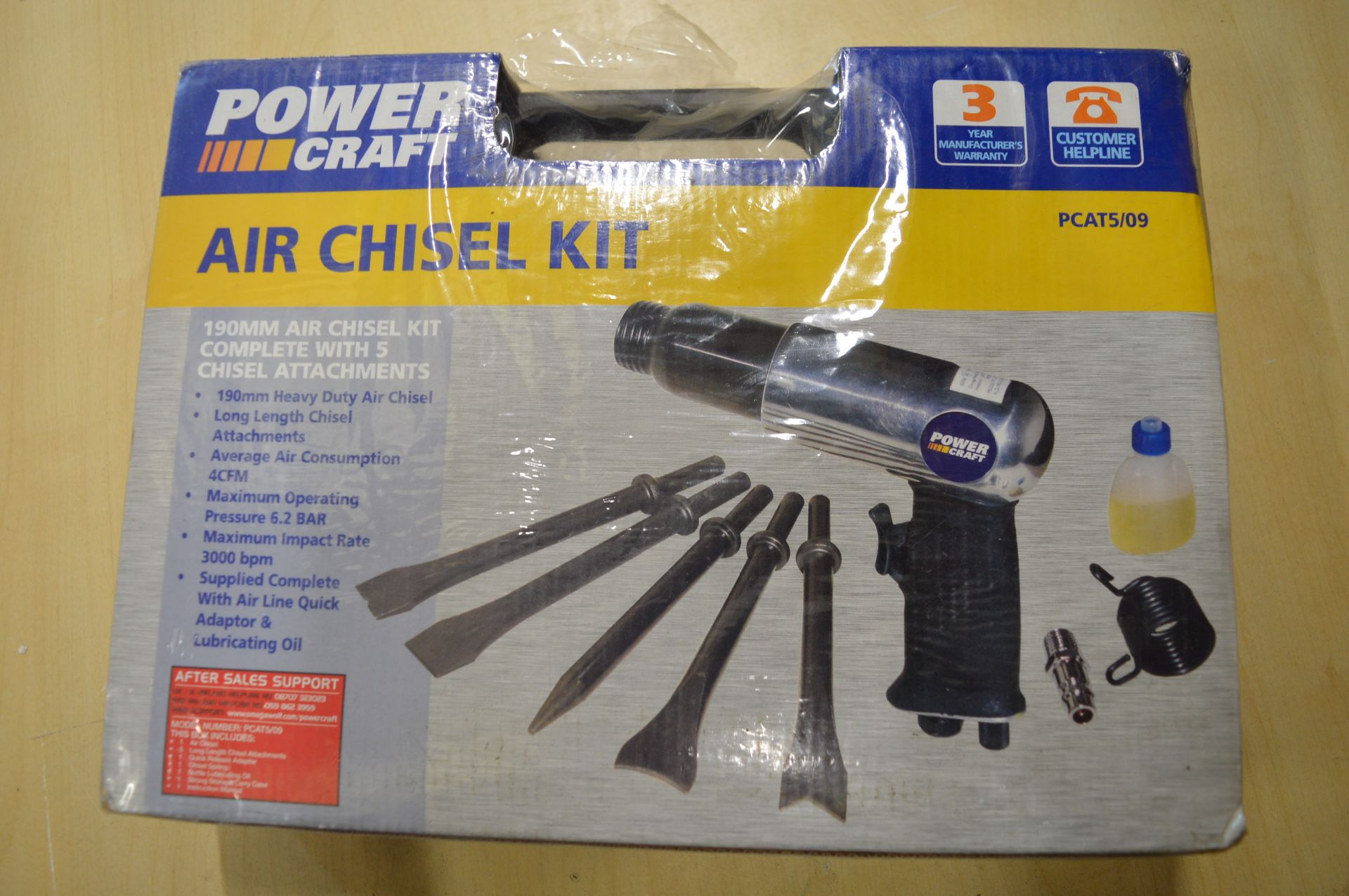 Power Craft Air Chisel Kit