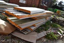 *Assorted Sheets and Offcuts of Insulated Cladding (Collection Only, No P&P Available)