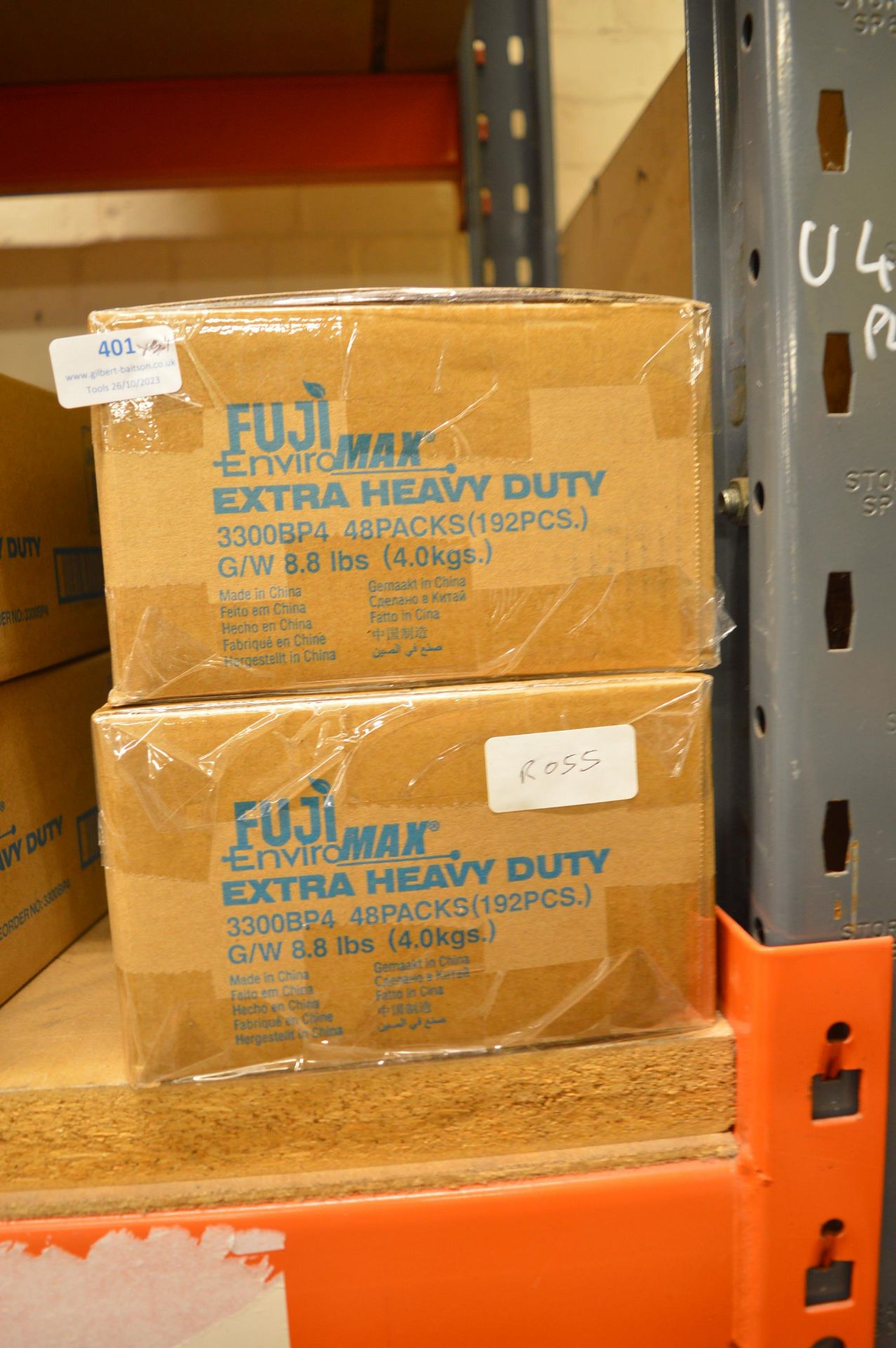 *Four Boxes of ~192 Fuji Enviromax AA Batteries (salvage)