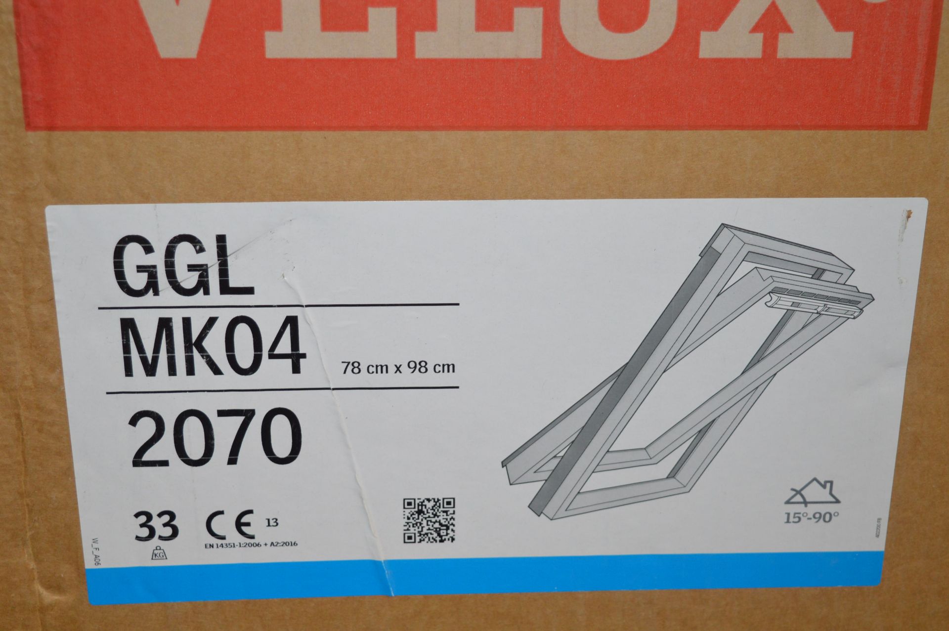 Velux GGL MK04 2070 78x98cm Window - Image 2 of 2