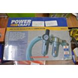 Power Craft Air Filter, Regulator, and Lubricator